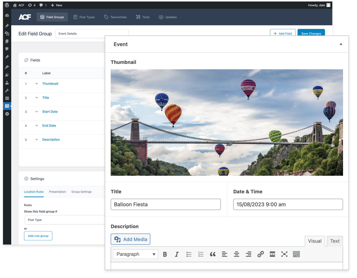 Advanced Custom Fields for WordPress Developers